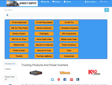 Tablet Screenshot of directdepot.net